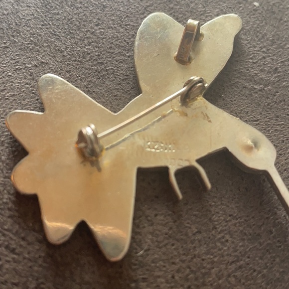 Hummingbird pin /pendant - Picture 5 of 5